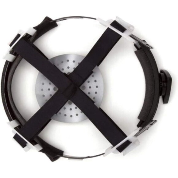 Pyramex Safety Cap Style 4 Point Ratchet Suspension Hard Hat with Rain Trough - Picture 3 of 5